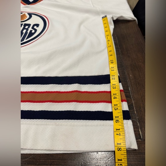 Professional Edmonton Oilers NHL Hockey Jersey ~ Air Knit Maska - Picture 10 of 10